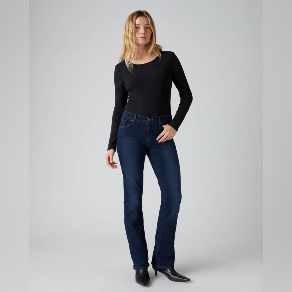 Levi’s 580 Bootcut Dark Wash Denim Jeans Size 20W